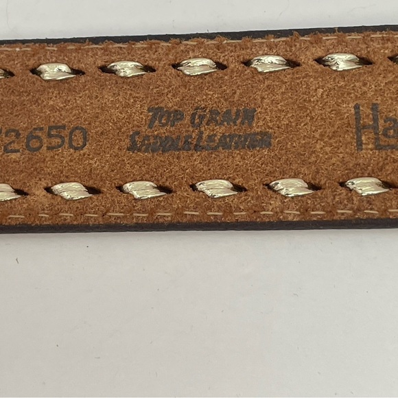 42 inch Top Grain Leather Tooled Belt with “Jim” on belt - Picture 9 of 9